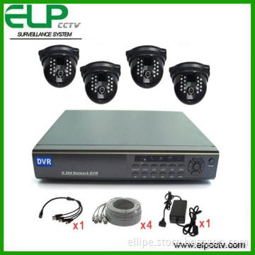 4CH H. 264 Home Surveillance Security DVR System CCTV Kit (